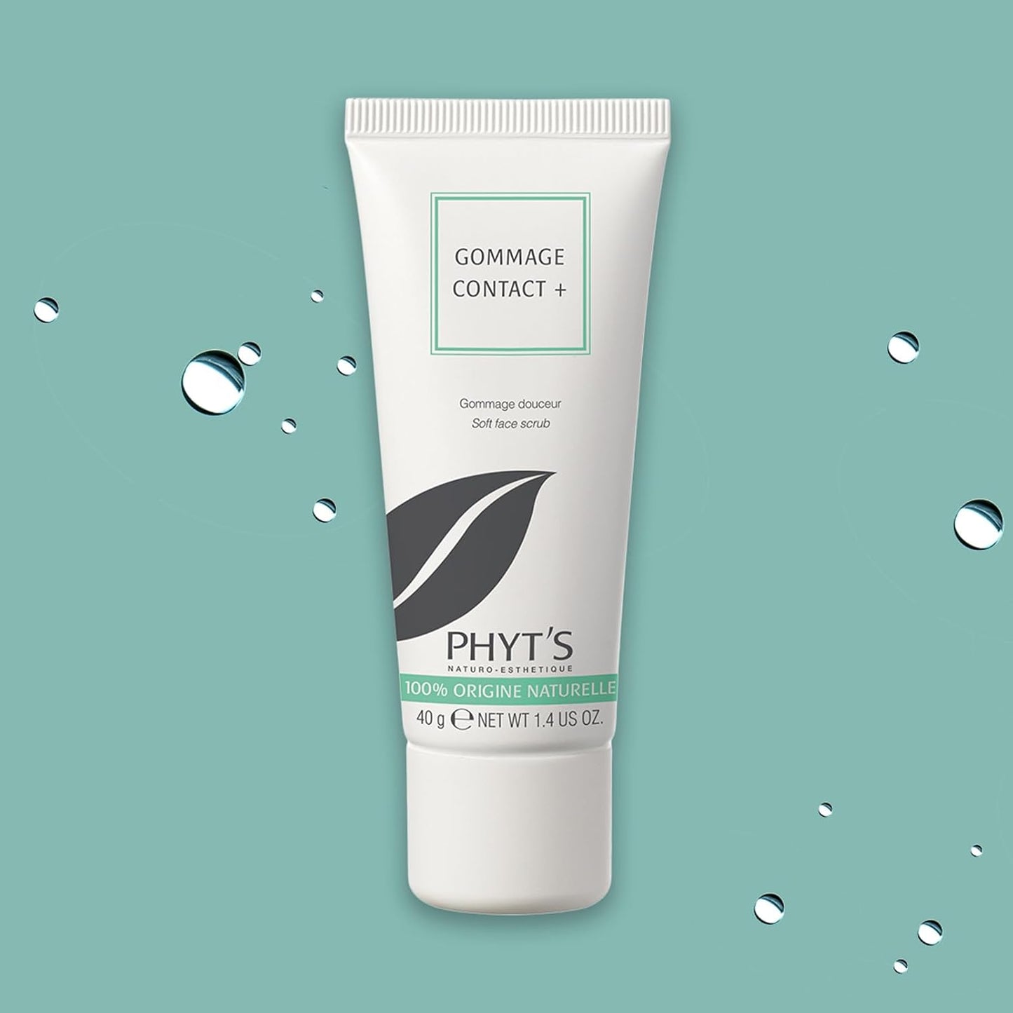 Gommage Contact Plus Gentle Face Scrub by Phyts for Women - 1.4 oz Exfoliator