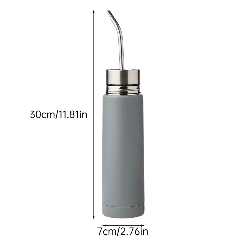 Mug de voyage pour maté d'Amérique du Sud - Paille filtrante brésilienne, bouteille isotherme type « bullet », kit de voyage 3 en 1 pour maté
