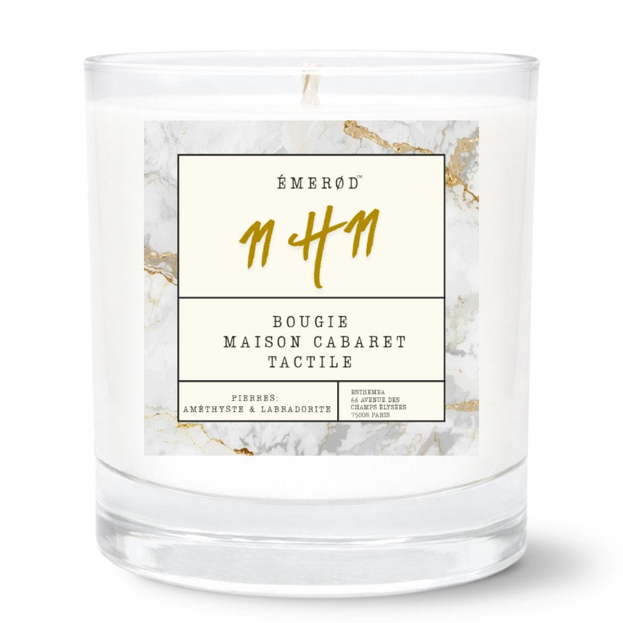 11oz Clear Tumbler Candle | 2.75"x2.25" White Label