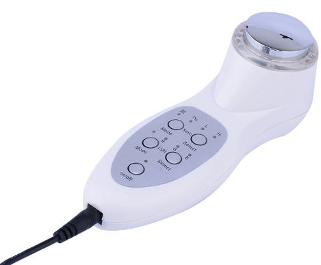 VIRTUAL INSTITUT™ -Appareil portable anti-âge à lumière LED 7 couleurs pour un rajeunissement photonique en profondeur, soin du visage par ultrasons et massage facial