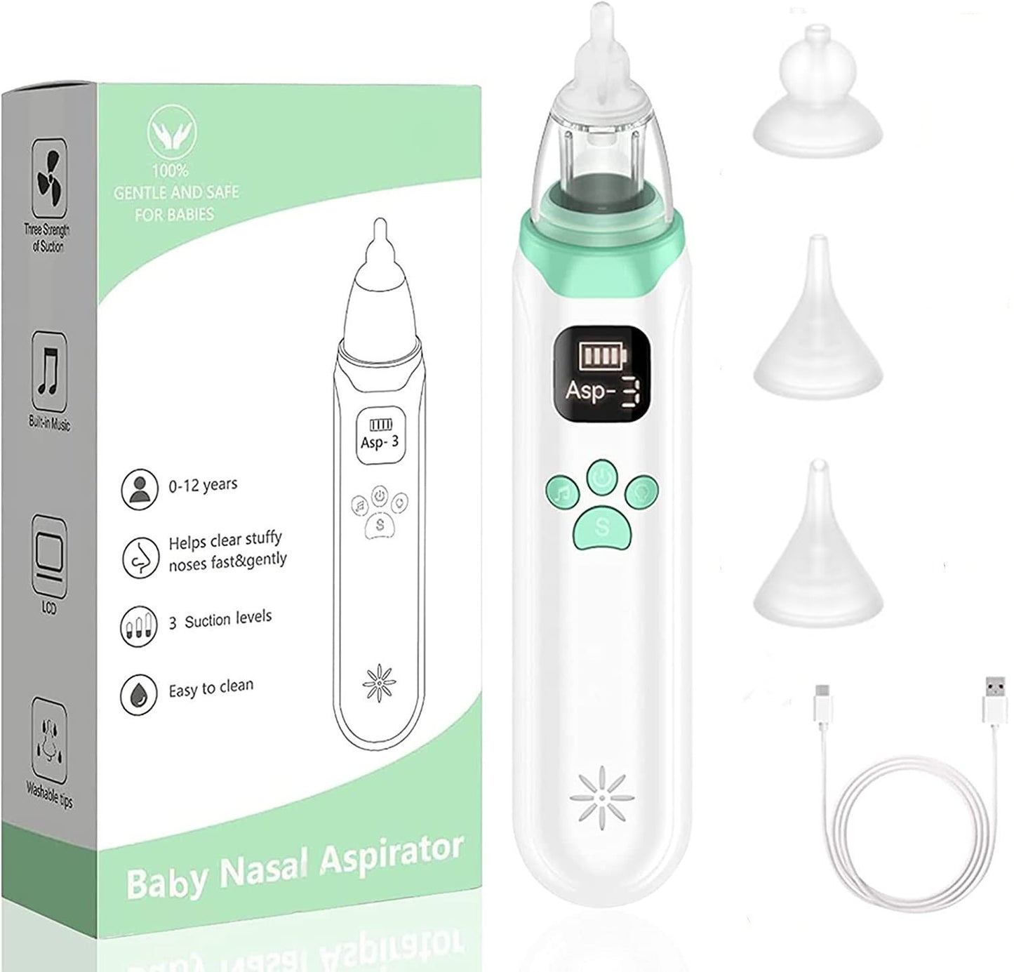 Baby Nasal BAE''B- Nettoyant électrique nasale