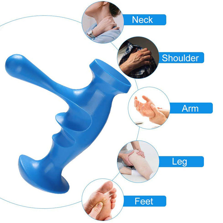 THEMEASHOP™ ÉPICERIE-  Ensemble de trois masseurs pour les pieds comprenant un pistolet de massage pour les points d'acupuncture et un masseur pour les pouces