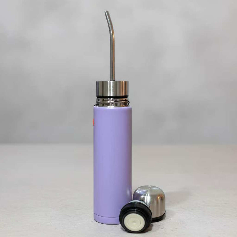 Mug de voyage pour maté d'Amérique du Sud - Paille filtrante brésilienne, bouteille isotherme type « bullet », kit de voyage 3 en 1 pour maté