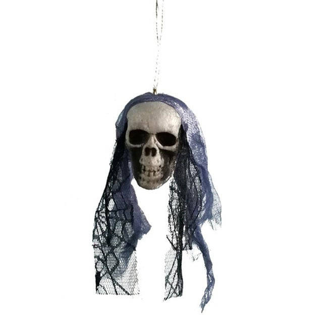 THEMEASHOP™- Halloween Scary Hanging Decor Pirates Corpse Skull Haunted House Bar Home Garden Decor Halloween Props Party Supplies Horror