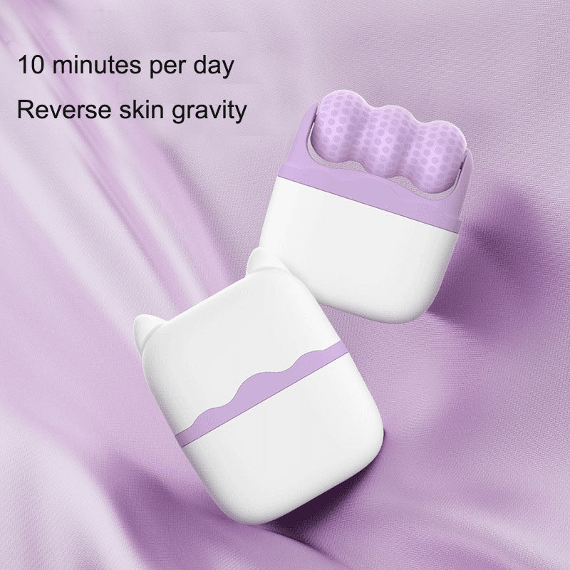 VIRTUAL INSTITUT™ - Appareil de compresse froide à double tête 2 en 1 pour soulager les œdèmes et rafraîchir, masseur multifonctionnel délicat
