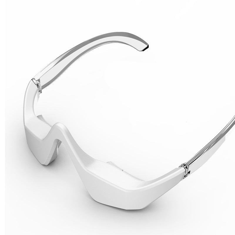 VIRTUAL INSTITUT™ - Appareil de luminothérapie LED rouge, masseur oculaire EMS à micro-courant anti-âge et vibrations 3D pour atténuer les rides et les cernes.