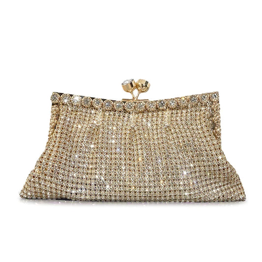Rhinestone pochette à main