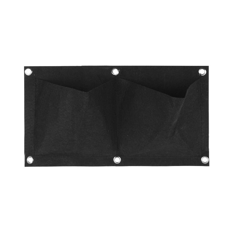THEMEASHOP™ EXTÉRIEUR- Sacs de plantation muraux 4/9/18/49/72 poches, jardinière verte pour potager vertical, sac de culture pour légumes, fournitures pour la maison