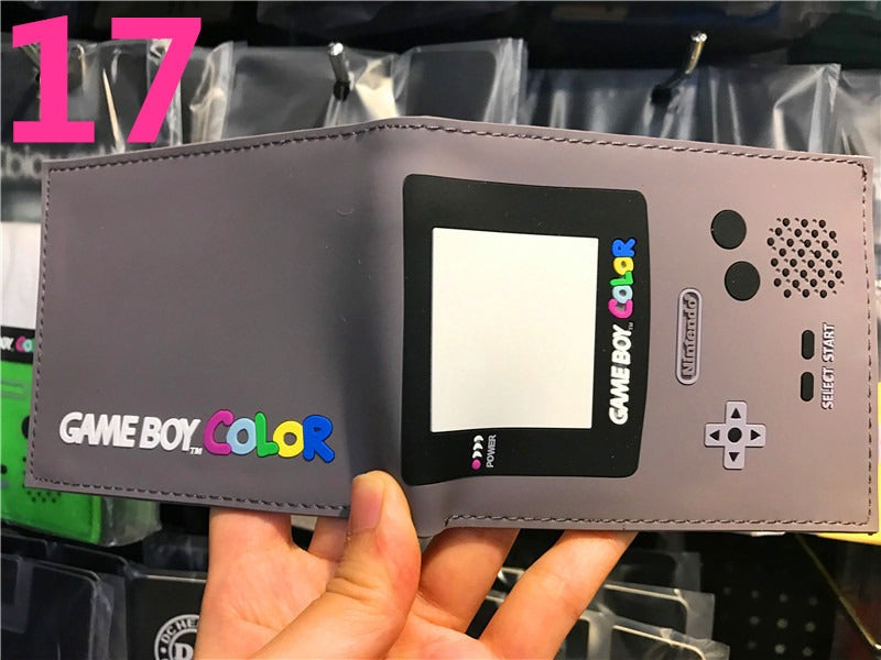 Portefeuille PS4, portefeuille manette de jeu PlayStation, modèle court