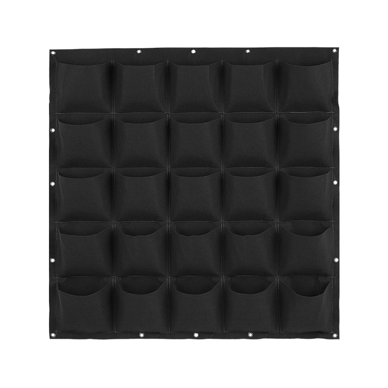 THEMEASHOP™ EXTÉRIEUR- Sacs de plantation muraux 4/9/18/49/72 poches, jardinière verte pour potager vertical, sac de culture pour légumes, fournitures pour la maison