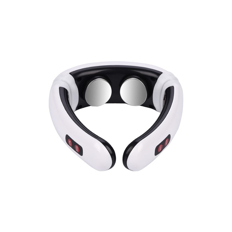 VIRTUAL INSTITUT™ - Appareil de massage à impulsions électriques pour la nuque, massage par impulsions des vertèbres cervicales, physiothérapie, acupuncture, thérapie magnétique, soulagement de la douleur