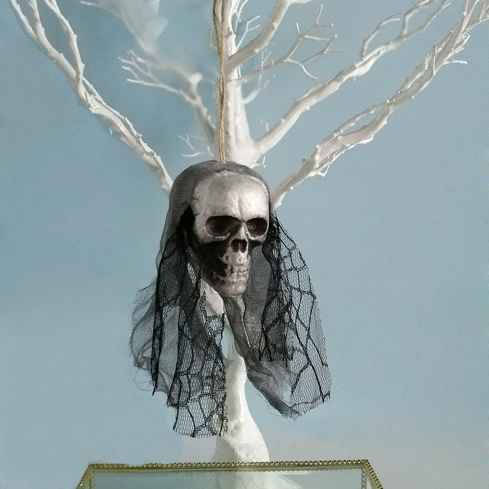 THEMEASHOP™- Halloween Scary Hanging Decor Pirates Corpse Skull Haunted House Bar Home Garden Decor Halloween Props Party Supplies Horror