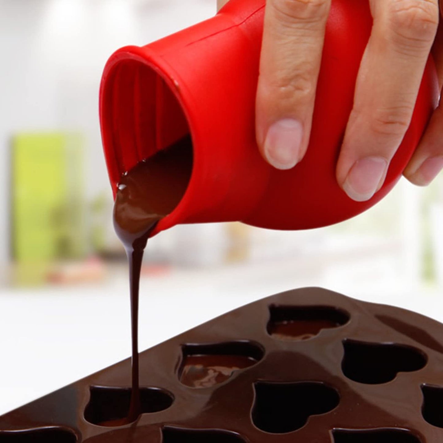 ESTHEMEA HOME- ustensile de pâtisserie, pot à fondre le chocolat en silicone