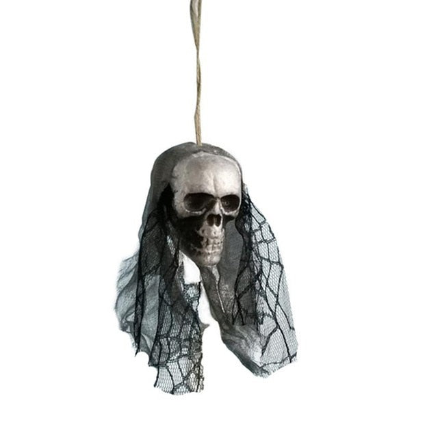 THEMEASHOP™- Halloween Scary Hanging Decor Pirates Corpse Skull Haunted House Bar Home Garden Decor Halloween Props Party Supplies Horror