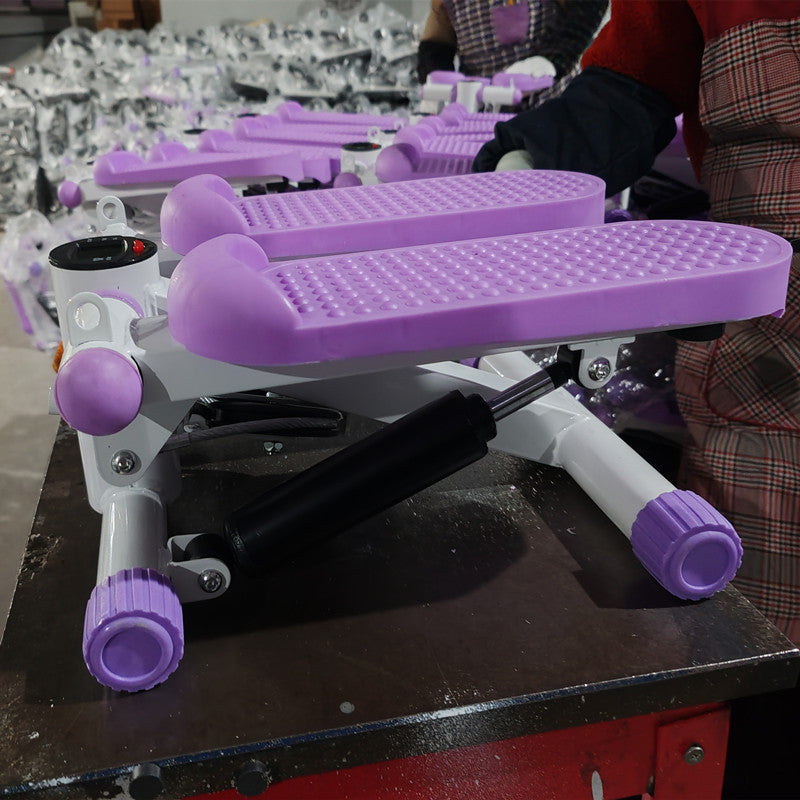 Mini stepper d'exercice à domicile, appareil de fitness minceur, pédalier multifonctionnel pour affiner la taille et jogging