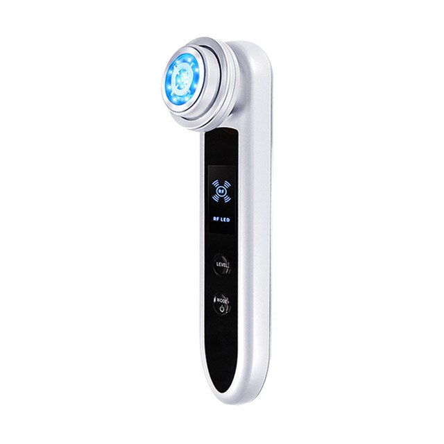 THEMEASHOP™ ÉPICERIE- Soin du visage par EMS RF : nettoyant, raffermissant, liftant, appareil de massage beauté à radiofréquence LED photonique pour le rajeunissement cutané et l'anti-rides