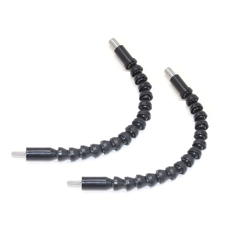Outil à tige flexible de 290 mm pour perceuse, tournevis et embouts de vissage. Extension à tige hexagonale multiple.