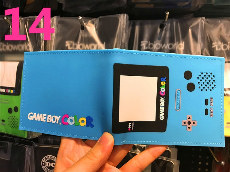 Portefeuille PS4, portefeuille manette de jeu PlayStation, modèle court