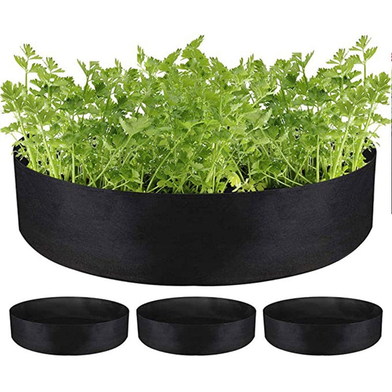 ESTHEMEA HOME- Pot de culture en tissu, jardinière d'extérieur, sac de plantation, sac de jardinage en feutre, pot de jardin, conteneur de plantation