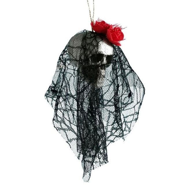 THEMEASHOP™- Halloween Scary Hanging Decor Pirates Corpse Skull Haunted House Bar Home Garden Decor Halloween Props Party Supplies Horror