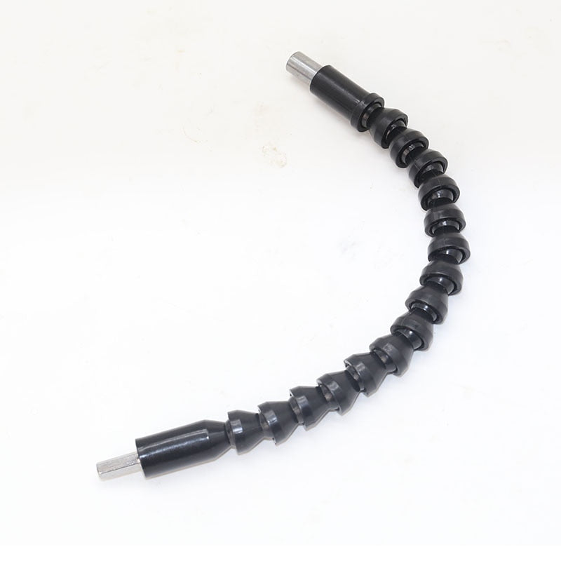 Outil à tige flexible de 290 mm pour perceuse, tournevis et embouts de vissage. Extension à tige hexagonale multiple.