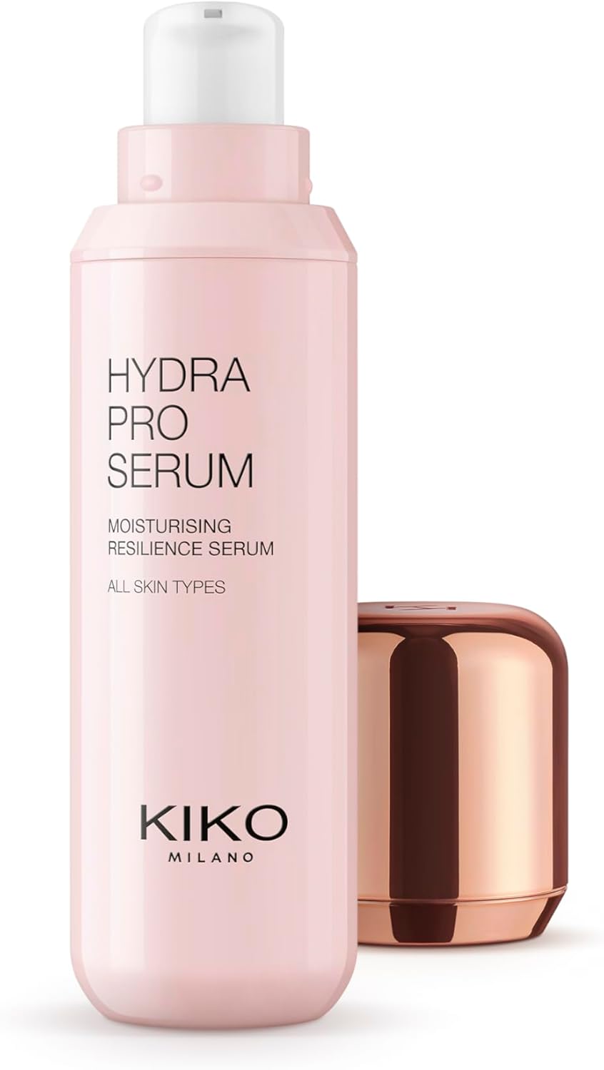 KIKO Milano Hydra Pro Serum, Sérum Hydratant Pour Le Visage Enrichi D’Un Complexe Acide Hyaluronique + Rose