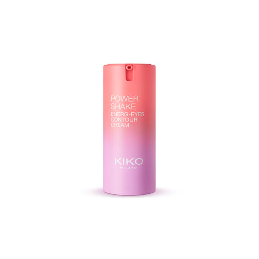 KIKO Milano Power Shake Energ-Eyes Contour Cream, Crème Contour Des Yeux Hydratante Et Illuminatrice