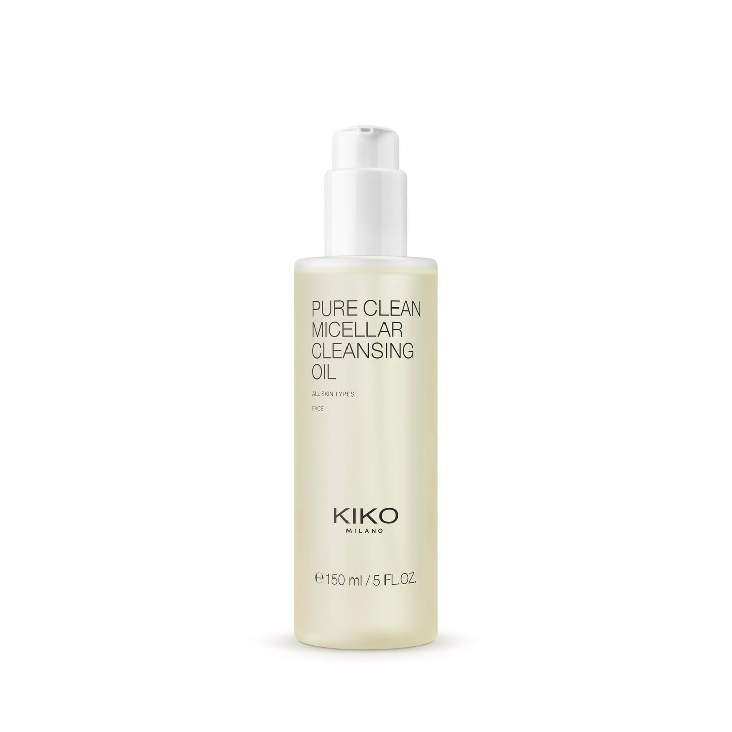 KIKO Milano Pure Clean Wipes Mini, Lingettes Démaquillantes Visage, Contour Des Yeux Et Lèvres Au Format Mini