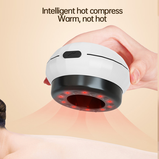 THEMEASHOP™ ÉPICERIE- Appareil de ventouses électrique intelligent à 12 niveaux, sans fil, pour usage domestique. Drainage indolore des méridiens. Soins de santé