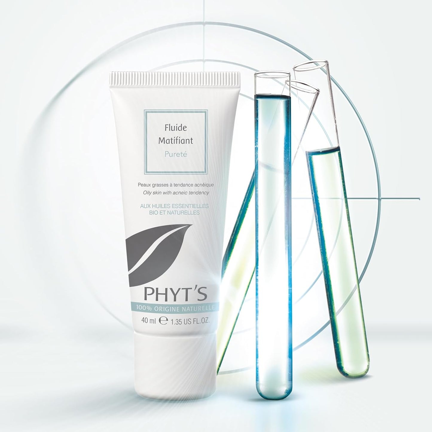 Purity Mattifying Fluid by Phyts for Women - 1.35 oz Treatment