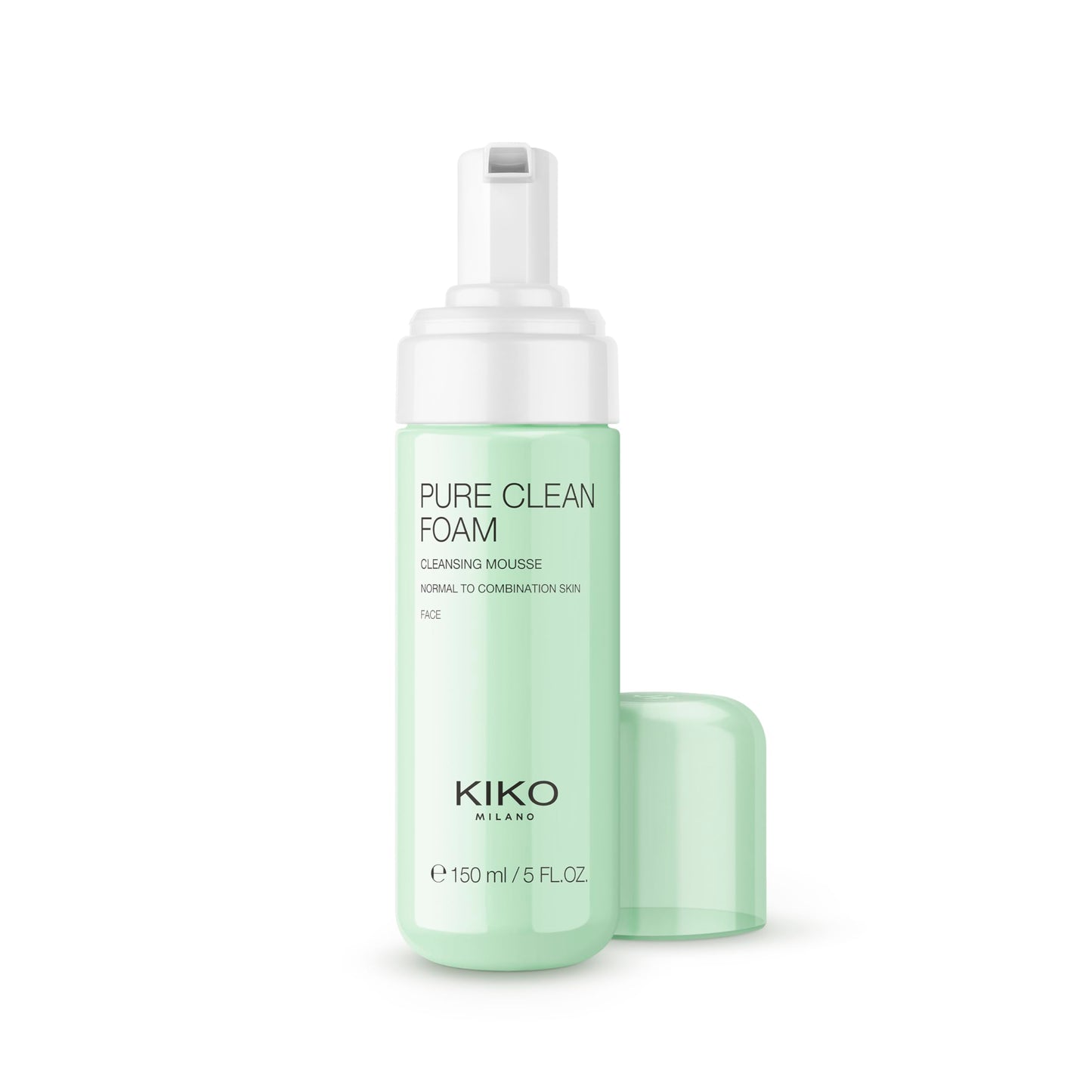 KIKO Milano Pure Clean Wipes Mini, Lingettes Démaquillantes Visage, Contour Des Yeux Et Lèvres Au Format Mini