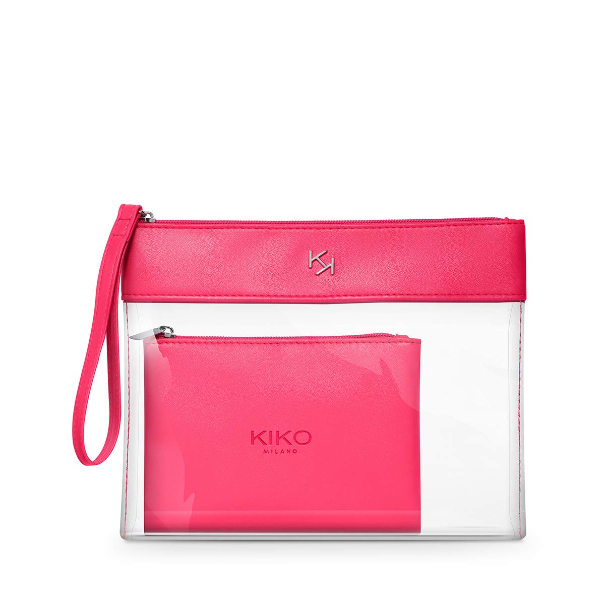 KIKO Milano Transparent Beauty Case 003 | Trousse À Maquillage Transparente Avec Pochette Intérieure