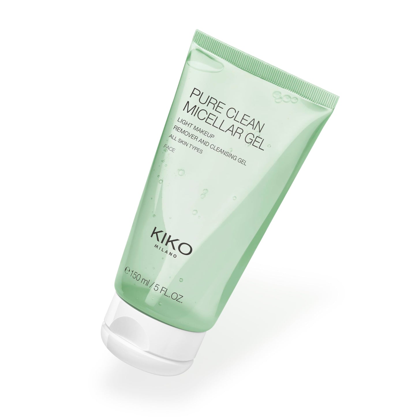 KIKO Milano Pure Clean Wipes Mini, Lingettes Démaquillantes Visage, Contour Des Yeux Et Lèvres Au Format Mini
