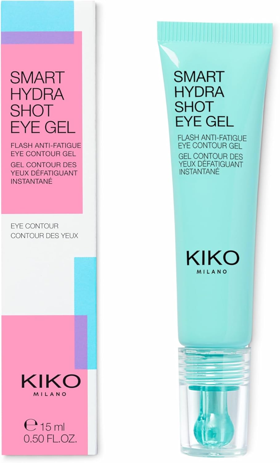 KIKO Milano Smart Hydra Shot Eye Gel | Gel Hydratant Anti-Cernes Et Anti-Poches