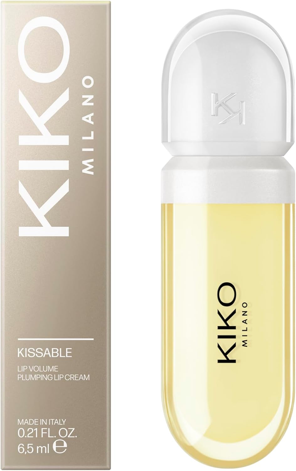 KIKO Milano Kissable Lip Volume Plumping Lip Cream 06, Crème Pour Les Lèvres Perfectrice Effet Volumateur