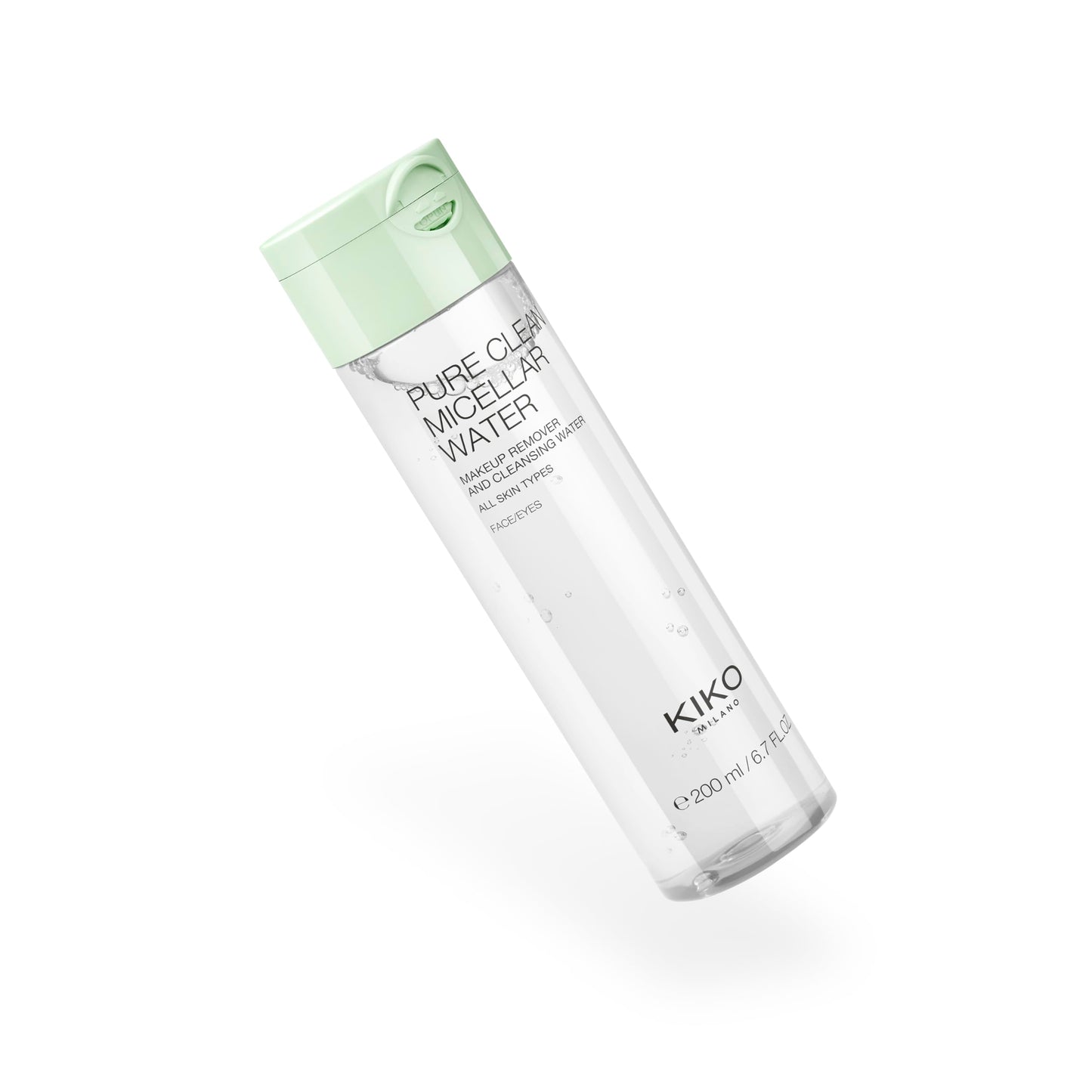 KIKO Milano Pure Clean Wipes Mini, Lingettes Démaquillantes Visage, Contour Des Yeux Et Lèvres Au Format Mini