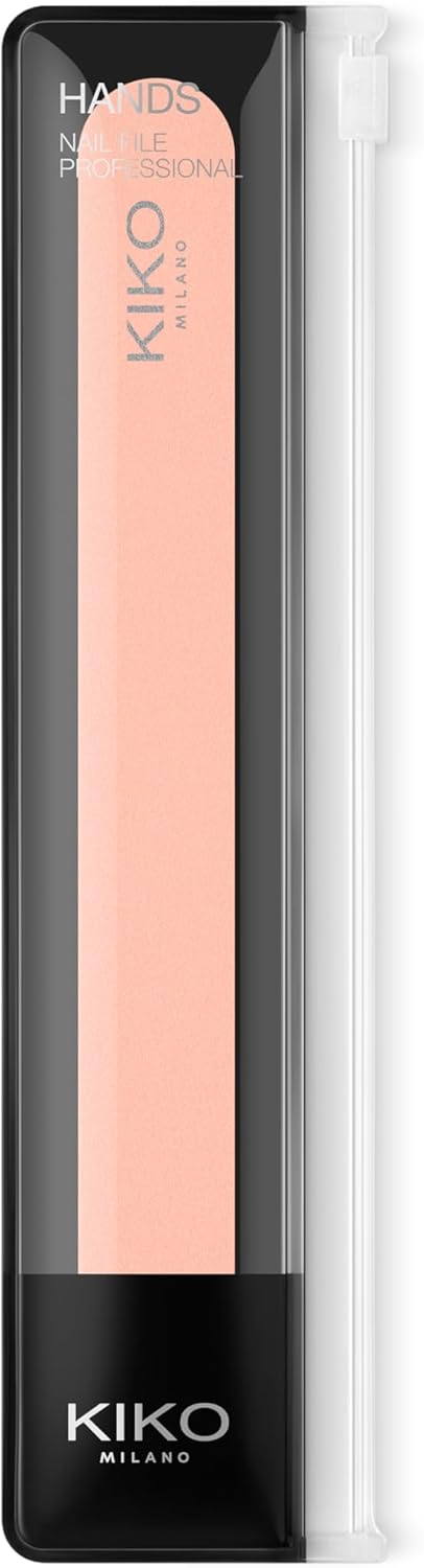 KIKO Milano Nail File Professional, Lime Professionnelle Pour Faux Ongles, Double Grain 100/180