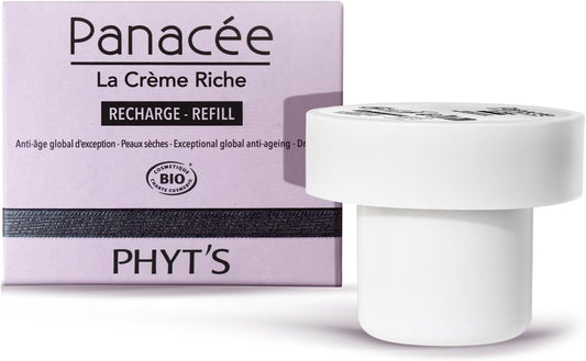 Panacea The Rich Cream Anti-Ageing - Dry Skin by Phyts for Women - 1.69 oz Cream (Refill)