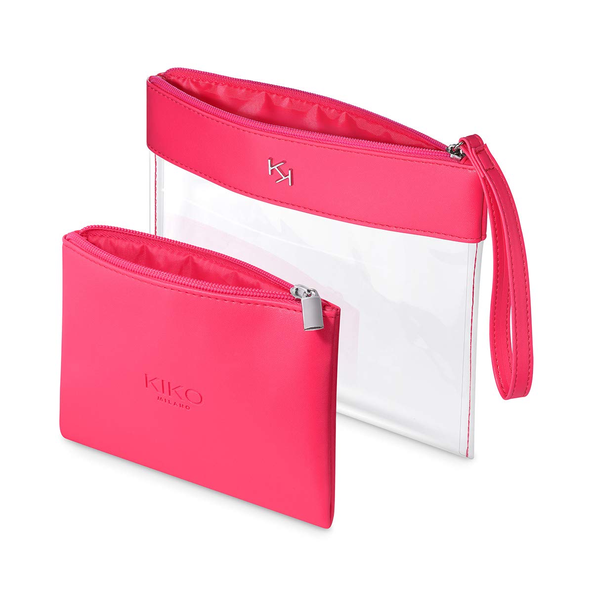 KIKO Milano Transparent Beauty Case 003 | Trousse À Maquillage Transparente Avec Pochette Intérieure