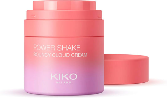 KIKO Milano Power Shake Bouncy Cloud Cream, Crème Gel Visage Hydratante Et Illuminatrice