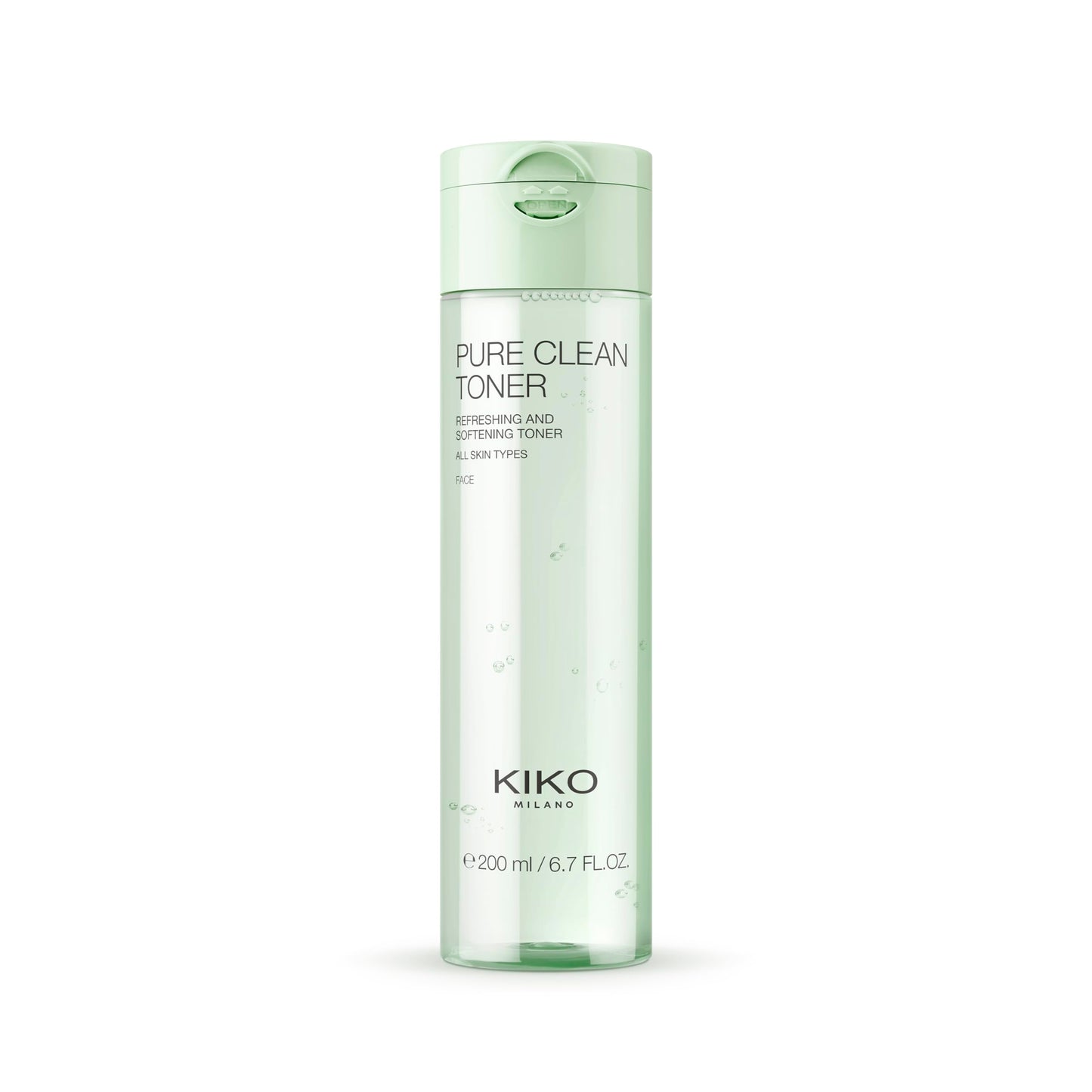 KIKO Milano Pure Clean Wipes Mini, Lingettes Démaquillantes Visage, Contour Des Yeux Et Lèvres Au Format Mini
