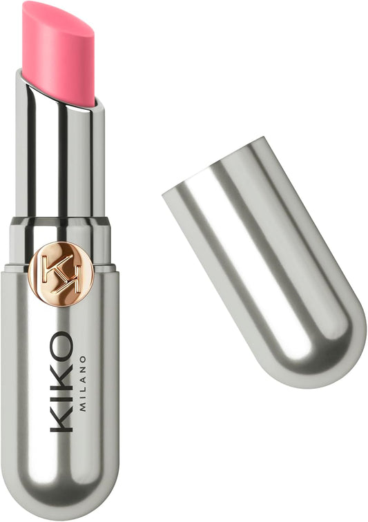 KIKO Milano Coloured Balm 04, Baume À Lèvres Coloré À Action Hydratante À L'Arôme Fruité Agréable