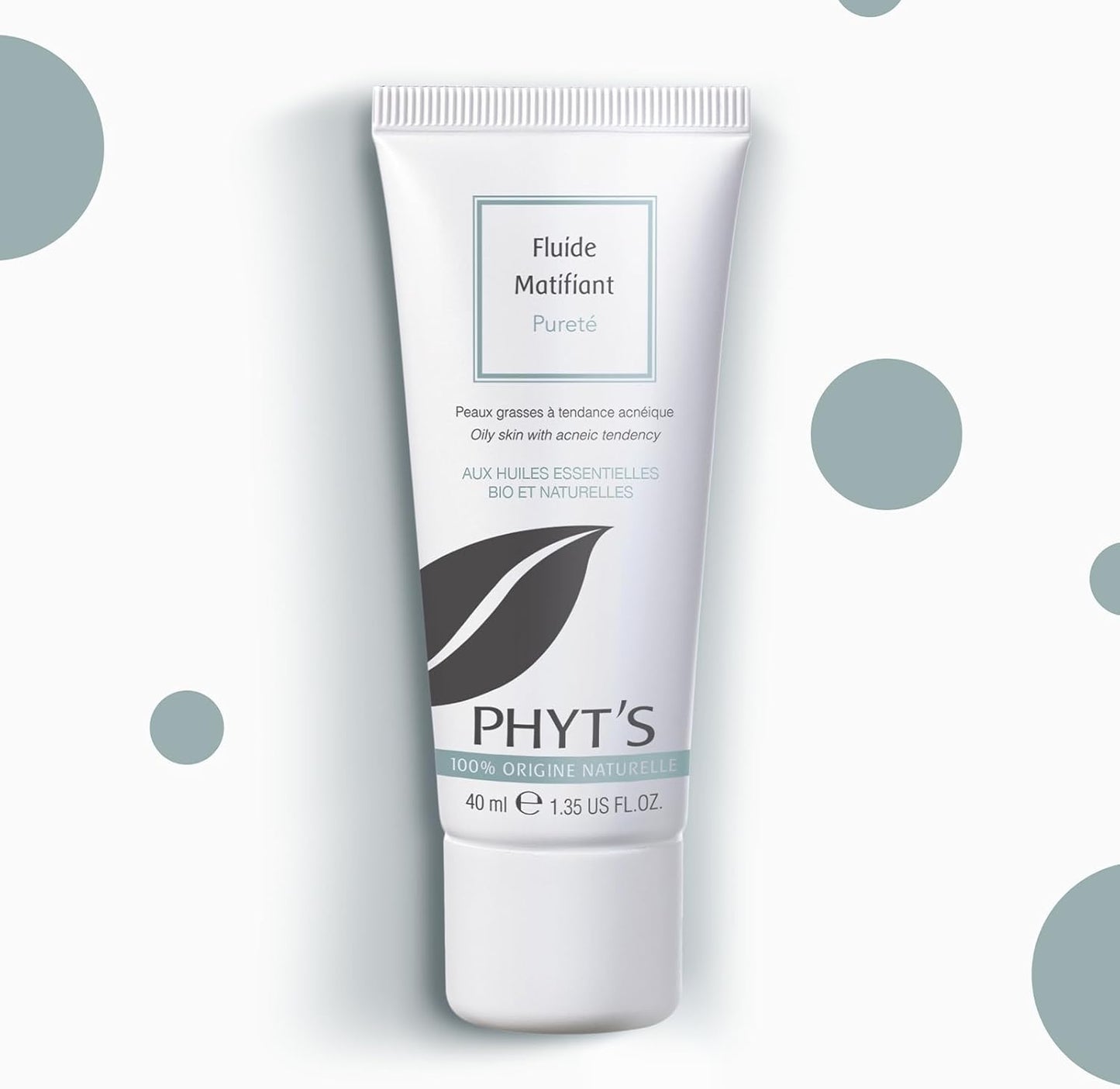 Purity Mattifying Fluid by Phyts for Women - 1.35 oz Treatment