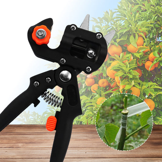 ESTHEMEA HOME - Sécateur, ciseaux, outil de vaccination pour arbres fruitiers, coupe-greffes multifonction, outils de jardinage