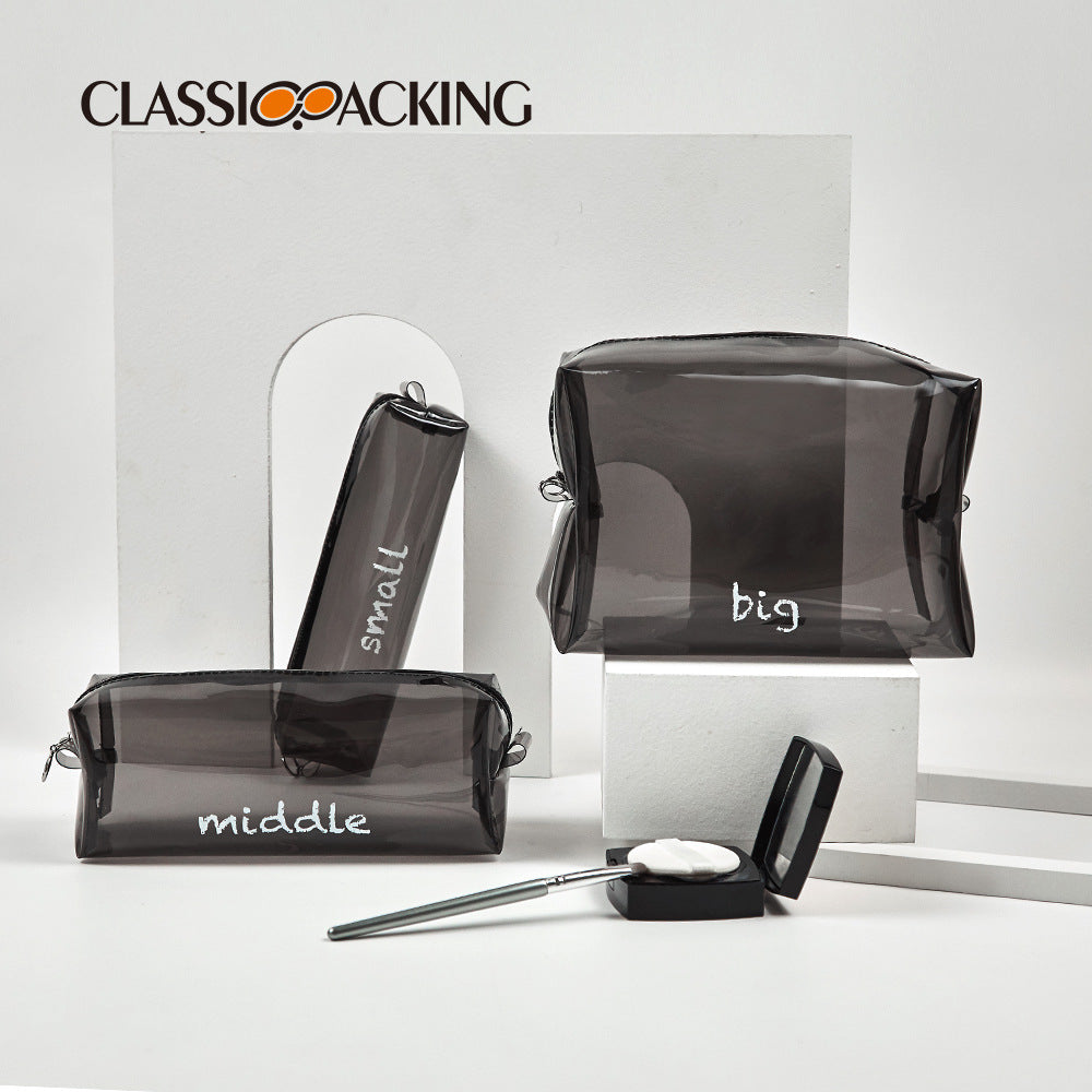 THEMEASHOP™ ÉPICERIE- Trousse de toilette simple et grande capacité, portable, imperméable, sac de rangement pour maquillage de célébrités