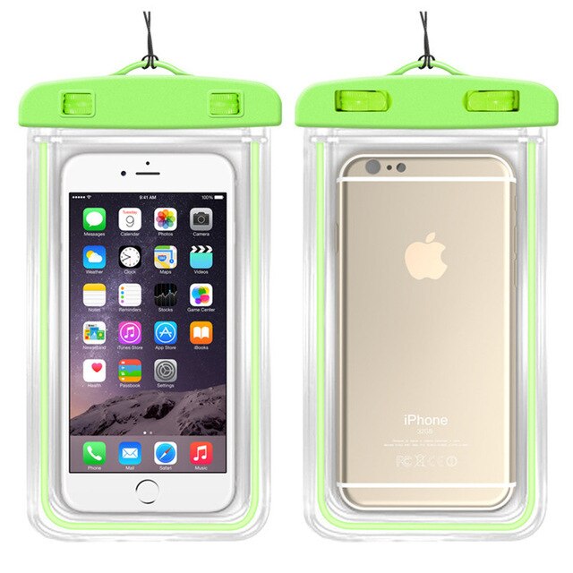 THEMEASHOP™ EXTÉRIEUR-  Waterproof Case for Samsung Galaxy s8 J5 s4 s5 s6 s7 Grand Prime Case Underwater Luminous Pouch Cas