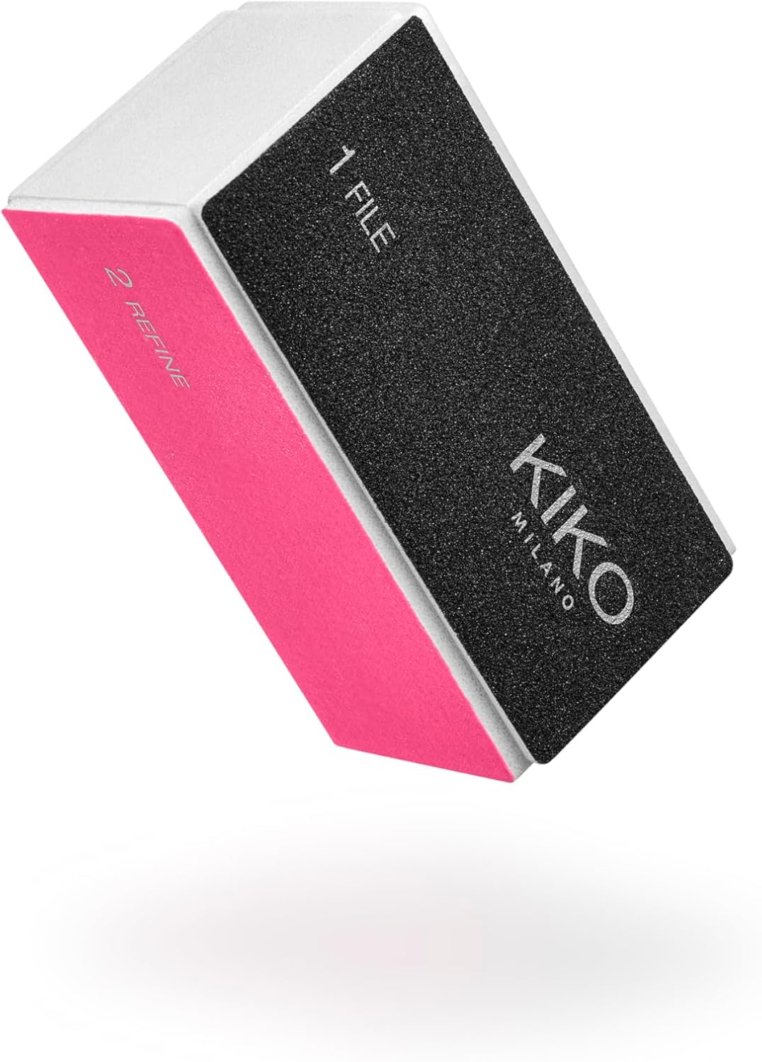KIKO Milano 4 Steps Nail Buffer, Polissoir 4-En-1 Pour Modeler, Limer, Lisser Et Faire Briller Les Ongles
