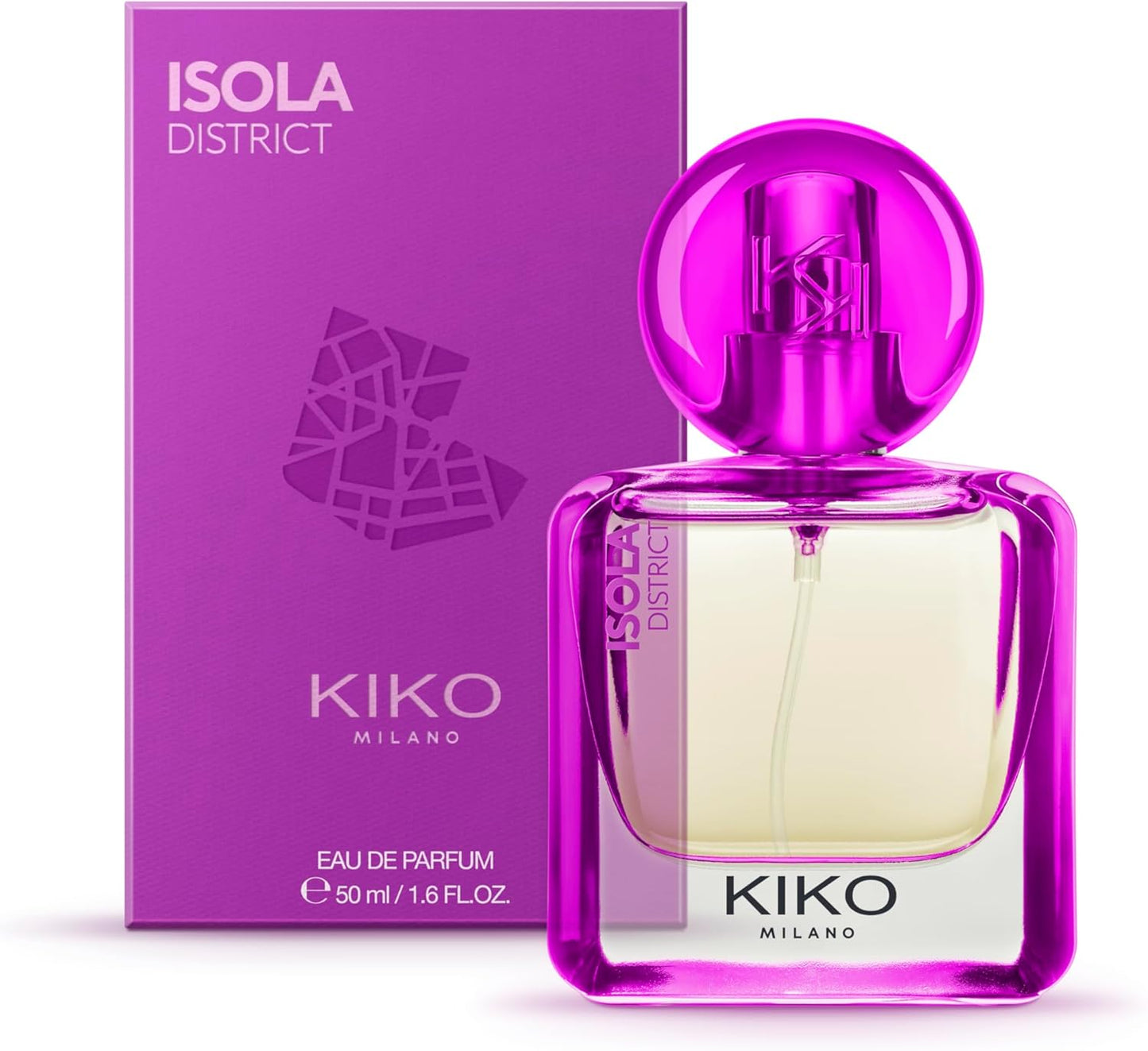 KIKO Milano Scent Of Milan Isola District Eau de Parfum Ambrata, Musc et Poudre