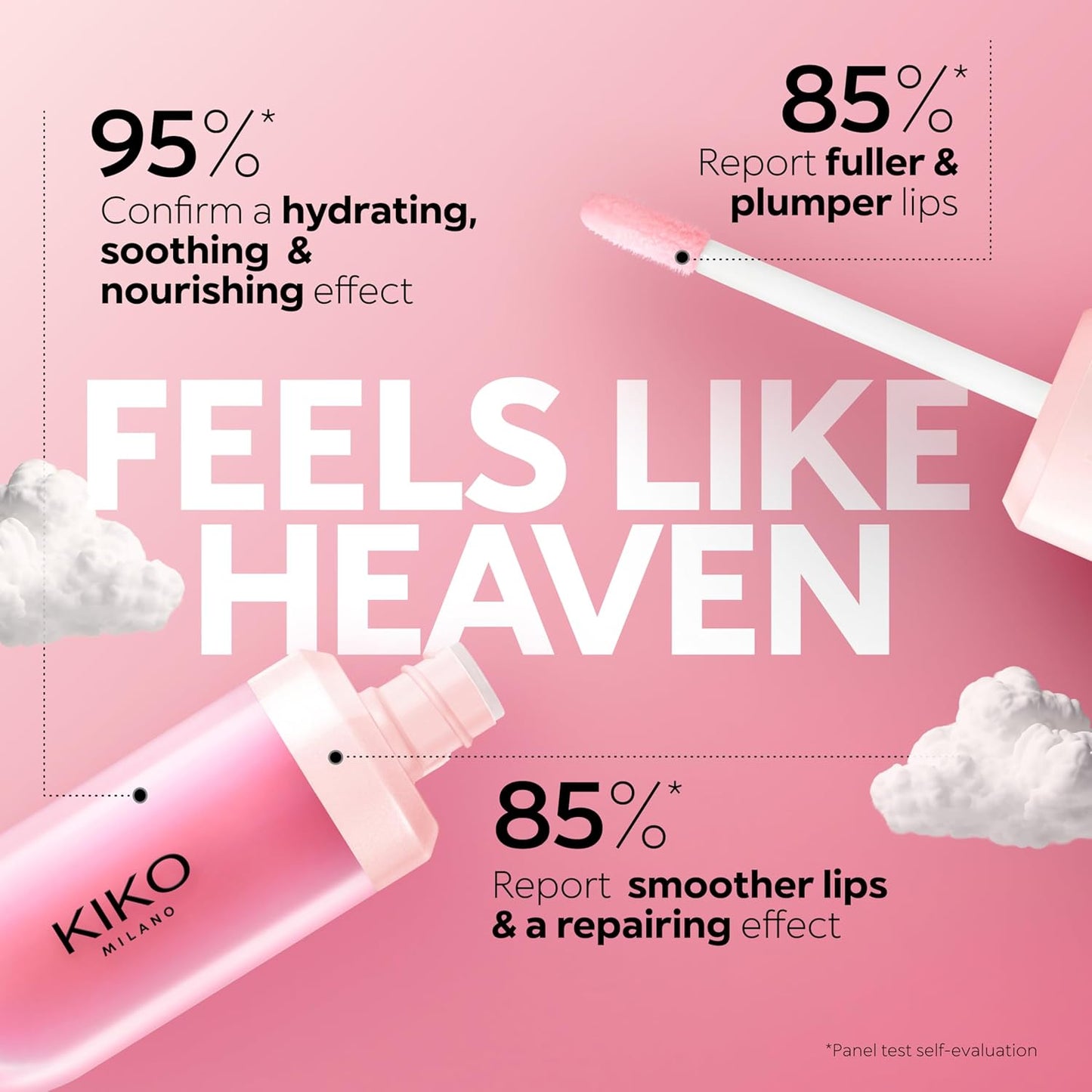 KIKO Milano Kissable Lip Paradise Replumping Lip Mask, Masque Hydratant Et Repulpant Pour Les Lèvres