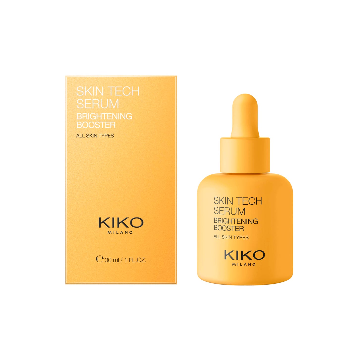 KIKO Milano Skin Tech Serum Brightening Booster, Sérum Visage Illuminateur